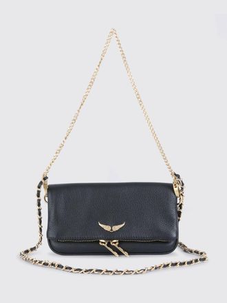 Zadig&Voltaire Pochette Rock Nano in pelle a grana