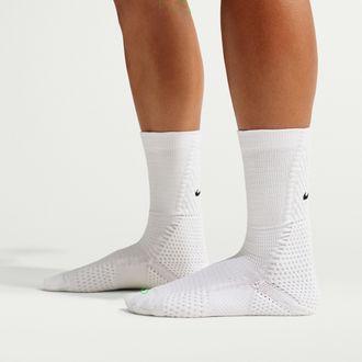 Nike Unisex Unicorn Dri-FIT ADV Cushioned Crew Socks (1 Pair) in White | FZ3399-100