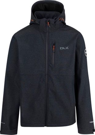 Trespass Justin Dlx Marl Soft Shell Jacket in Black Marl at Nordstrom, Size Xx-Large