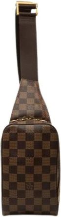 Louis Vuitton Pre-owned Geronimos - Dames - Vintage Schoudertas - Bruin - ONE Size - Vintage