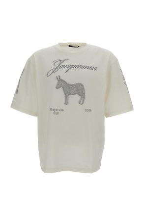 Jacquemus Off-White Le Tshirt Ane T-Shirt