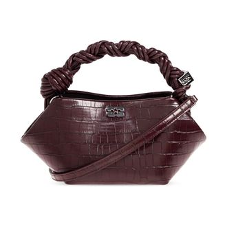Ganni Handbags, female, Red, Size: ONE SIZE Handheld Bag