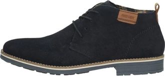 Rieker Lace-up Boots - Dames - Veterlaarzen - Blauw - 40 EU - Schoenen