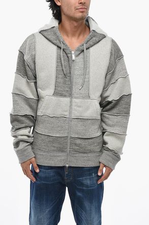 Dsquared2 MAGLIANO Cotton And Wool Hooded Sweatshirt With Zip Closure Dsquared2
