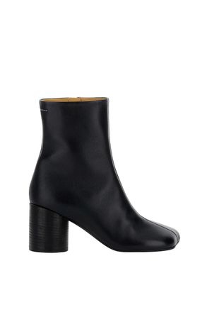 Maison Margiela Asymmetrical Toe Leather Ankle Boot