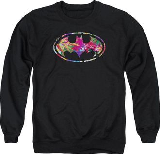 Gildan Batman Hawaiian Shield Adult Crewneck Sweatshirt