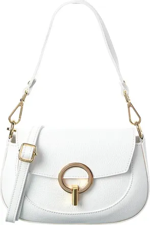 Persaman New York Amber Leather Crossbody