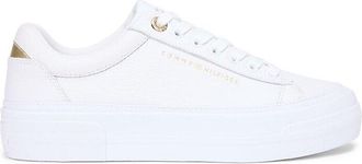 Tommy Hilfiger Leren platformsneakers TUMBLED