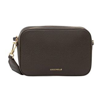 Coccinelle MN5 Tebe - Dames - Tassen - Groen - Maat: ONE Size Leer