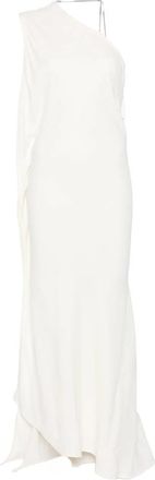 Victoria Beckham One-shoulder Chain-detail Dress