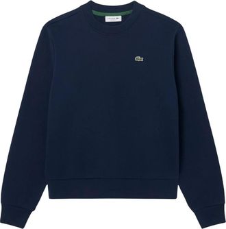 Lacoste Mujer, Sudaderas, Azul, Talla: S