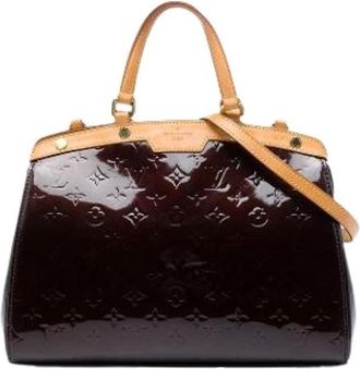 Louis Vuitton Pre-owned Brea MM - Dames - Vintage Handtas - Paars - ONE Size - Vintage