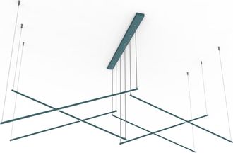 Lumicom Storm Lampara De Techo 6x Moocolor Mate