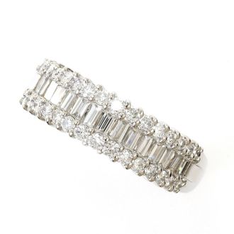 C&A Platinum 900 Band Ring (Pre-Owned)