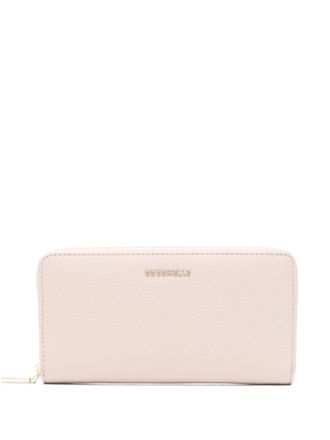 Coccinelle Metallic Soft wallet - Neutrals