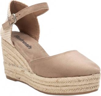 Xti Womens 17264408 Wedge Espadrille In Taupe