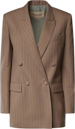 Valentino Garavani Blazers - Dames - Blazers - Beige - XS - Jassen