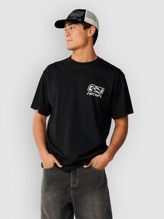 Rip Curl Archive Ripped Camiseta negro