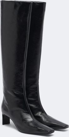 Khaite Ona 55 leather knee-high boots