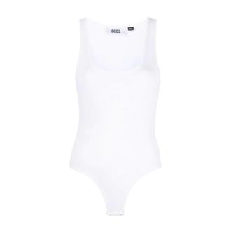 GCDS Gcds, Donna, Top, Bianco, L, new