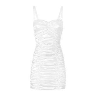 Dolce & Gabbana Dames, Jurken, Wit, Maat: S Zijde