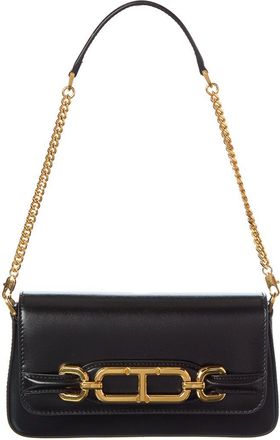 Tom Ford T Logo Leather Shoulder Bag