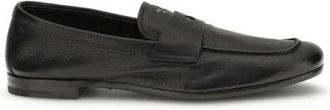 Prada Loafers, male, Black, Size: 8 1/2 US Bos Taurus Slip-On Loafers