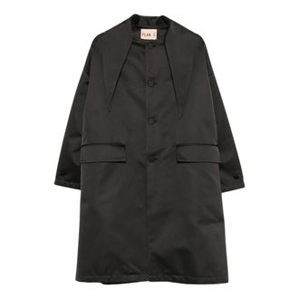 Plan C Mujer, Abrigos, Negro, Talla: L