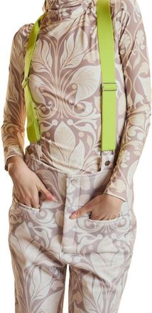 Cynthia Rowley Turtle Neck Lycra Top in Taupe Multi at Nordstrom, Size X-Small