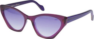 K&agrave;dor Coachella Glamour - Dames - Zonnebrillen - Paars - 53 MM - Accessoires