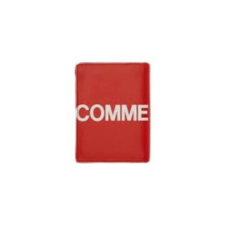 Comme Des Gar&ccedil;ons Wallets & Cardholders, unisex, Red, Size: ONE SIZE Huge Logo Wallet