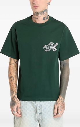Awake NY cotton T-shirt - men - Cotton - M - Green