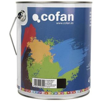 cofan Esmalte Sint&eacute;tico (4 L) Blanco Mate, Esmalte Sint&eacute;tico Al Disolvente Disponible En Una Amplia Gama De Colores Y Tonalidades Fabricado A Base De Resina