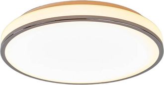 Lindby Lindby L&aacute;mpara De Techo lyss En Blanco Vidrio