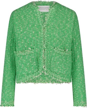 Fab By Fabienne Chapot Fabienne Chapot, Jassen, Dames, Groen, 2Xl, Leer, Joshua Cardigan