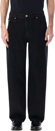 Isabel Marant Black Wide-Leg Jeans