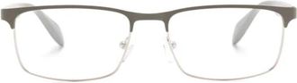 Emporio Armani Optical Frame - Heren - Brillen - Bruin - 54 MM - Accessoires