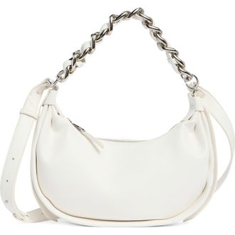 DKNY Fiona Small Hobo Bag in Marshmallow at Nordstrom Rack
