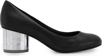 Ferragamo Salvatore Ferragamo Ladies Black Farrah Mirrored Heel Pump Shoes, Size 5.5