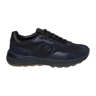 Alberto Guardiani Levante Sneaker - Heren - Schoenen - Blauw - Maat: 40 EU Leer