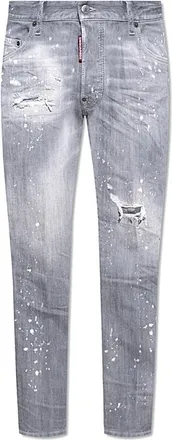Dsquared2 Slim Fit Denim Jeans voor Heren - Heren - Slim Fit Jeans - Grijs - S - Denim - Jeans