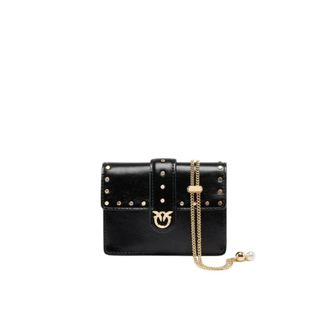 Pinko Love Pocket Studs Mini Bag - - Bags - Donna - Nero - ONE SIZE