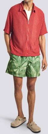 Bather Salsa Drifter Tour Shirt In Red