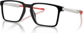 Ferrari 56mm Rectangle optical glasses in Black at Nordstrom