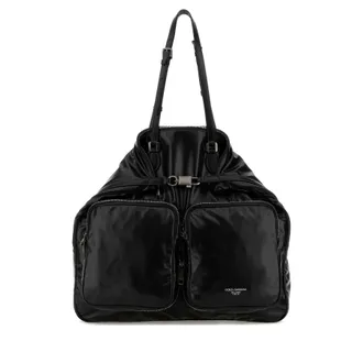 Dolce & Gabbana Dolce & Gabbana Black Leather Shopping Bag