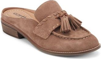 Earth Elison Loafer Mule in Tan Suede at Nordstrom, Size 7.5
