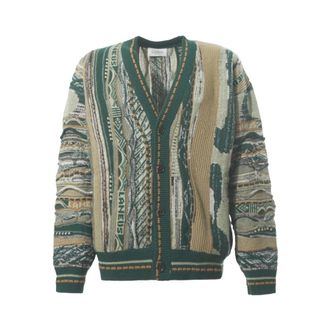 Laneus Cardigan Boxy - - Knitwear - Uomo - Verde - L