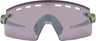 Oakley Encoder Strike Vented Prizm Road Black Shield Mens Sunglasses OO9235 923514 138