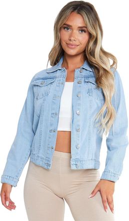 SS7 Womens Oversized Denim Jacket