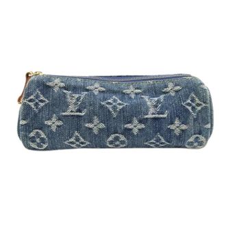 Louis Vuitton Pre-owned Vintage Denim Wallet - - Pre-owned - Donna - Blu - ONE SIZE